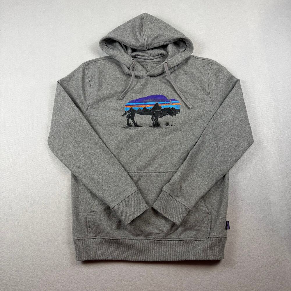 Patagonia Men’s M Synchilla-Style Mountain Graphic Hoodie